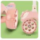 Triratis paspirtukas su sėdyne, 3in1, Rose