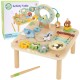 Medinis sensorinis stalas 5in1 Woopie Green