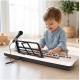 Vaikiškas pianinas 61 klavišų su mikrofonu, USB, LED