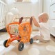 Vaikiškas pirkinių vežimėlis su priedais 42 vnt.