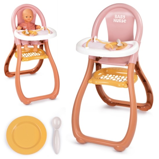 Smoby Lėlės maitinimo kėdutė Simba Baby Nurse