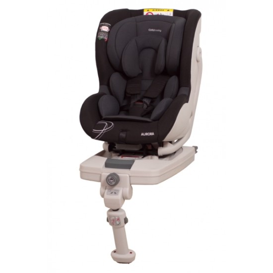 Autokedutė Coto Baby Aurora IsoFix Juoda 0-18 Kg