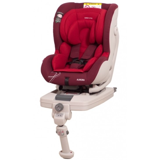 Autokedutė Coto Baby Aurora IsoFix Raudona 0-18 Kg