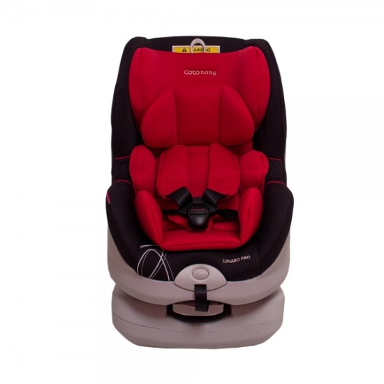 Coto Baby Lunaro PRO Fix su Top Tether diržu raudona 0-18 Kg