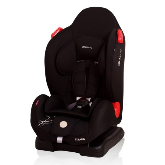 Autokėdutė Coto Baby Strada Juoda 9-25 kg