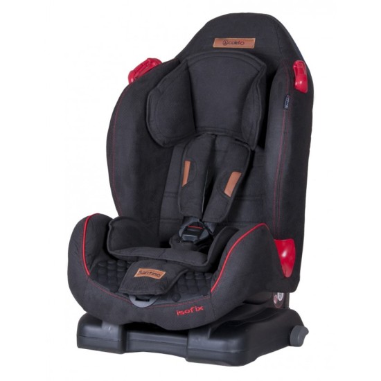 Automobilinė kėdutė COLETTO SANTINO ISOFIX 9-25 kg. Juoda