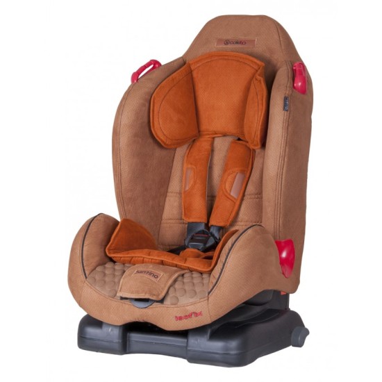 Automobilinė kėdutė COLETTO SANTINO ISOFIX 9-25 kg. Oranžinė