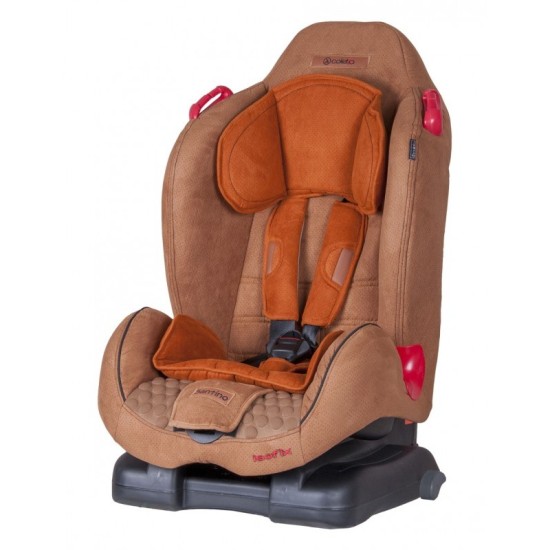 Automobilinė kėdutė COLETTO SANTINO ISOFIX 9-25 kg. Oranžinė