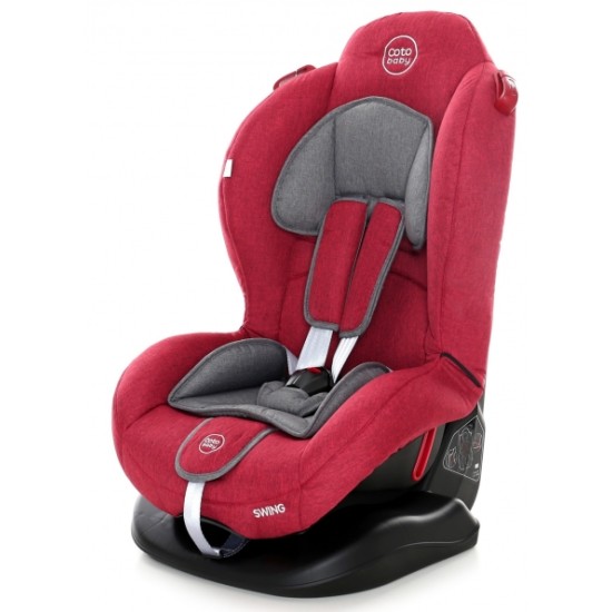 Autokėdutė 9-25 kg Coto Baby Swing Raudona