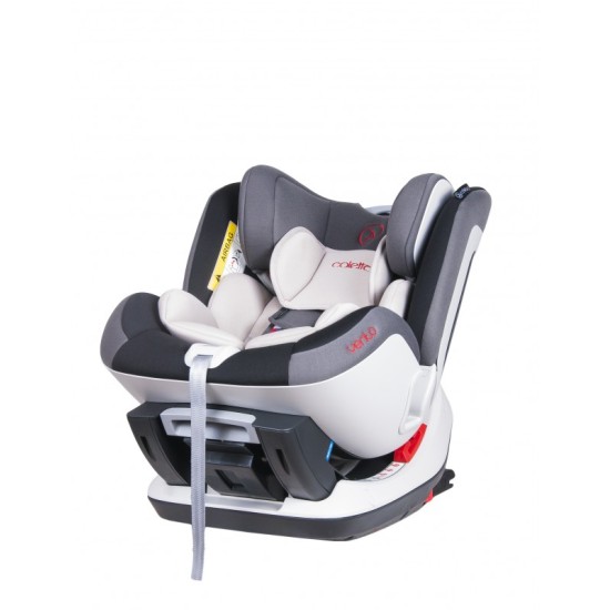 Automobilinė kėdutė COLETTO VENTO ISOFIX raudona 0-25 kg.