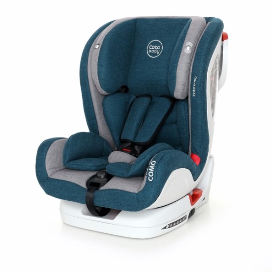 Autokedutė Coto Baby Como IsoFix Žalia Melange 9-36 Kg