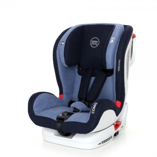 Autokedutė Coto Baby Como IsoFix Pilka Melange 9-36 Kg
