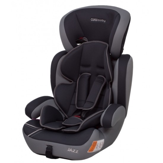 Automobilinė kėdutė Coto Baby Jazz Tamsiai Pilka 9-36 kg
