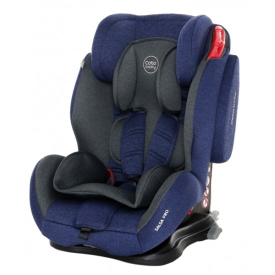 Automobilinė Kėdutė Coto Baby Salsa Pro Isofix Blue Melange 9-36 Kg