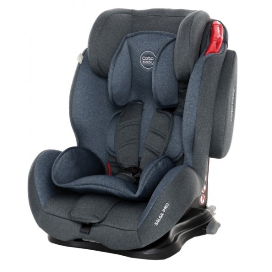Automobilinė Kėdutė Coto Baby Salsa Pro Isofix Light Blue Melange 9-36 Kg