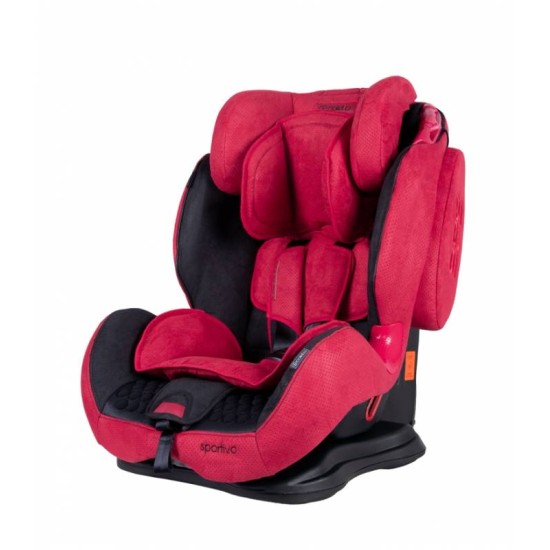 Automobilinė kėdutė COLETTO SPORTIVO raudona 9-36 Kg.