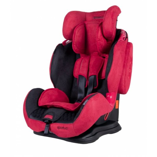 Automobilinė kėdutė COLETTO SPORTIVO raudona 9-36 Kg.