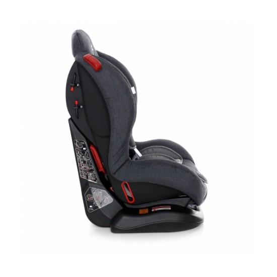 Autokėdutė 9-25 kg Coto Baby Swing Tamsiai pilka