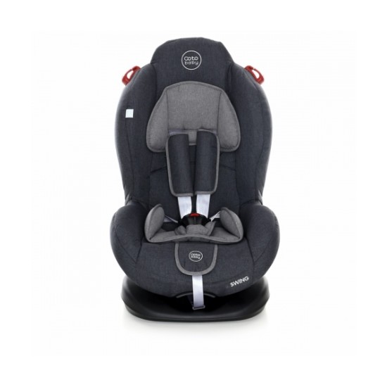 Autokėdutė 9-25 kg Coto Baby Swing Tamsiai pilka
