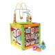 Ergoterapinis medinis lavinamasis kubas - labirintas ECO TOYS 5in1