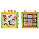 Ergoterapinis medinis lavinamasis kubas - labirintas ECO TOYS 5in1