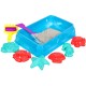 Natūralus kinetinis smėlis - jūros pasaulis su formelėmis 454g