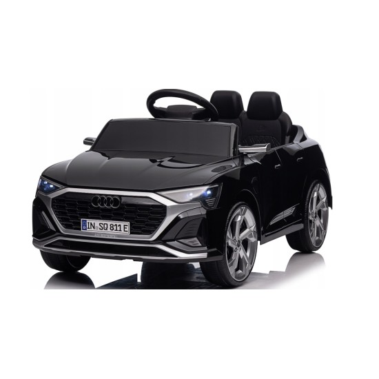 Elektromobilis vaikams Audi E- Tron SQ8, 4x4, juodas