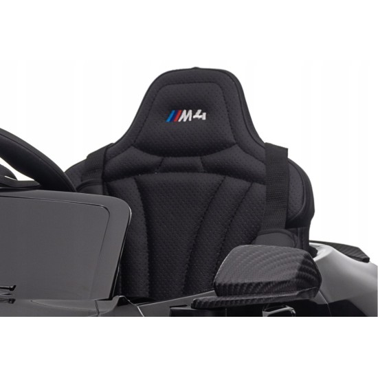 Elektromobilis vaikams BMW  M4, pilkas