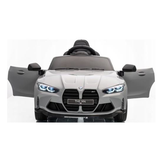 Elektromobilis vaikams BMW  M4, pilkas