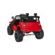 Elektromobilis vaikams Jeep Dark night, raudonas