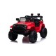 Elektromobilis vaikams Jeep Dark night, raudonas