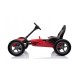 Go-kart Buggy pripučiami ratai, raudona