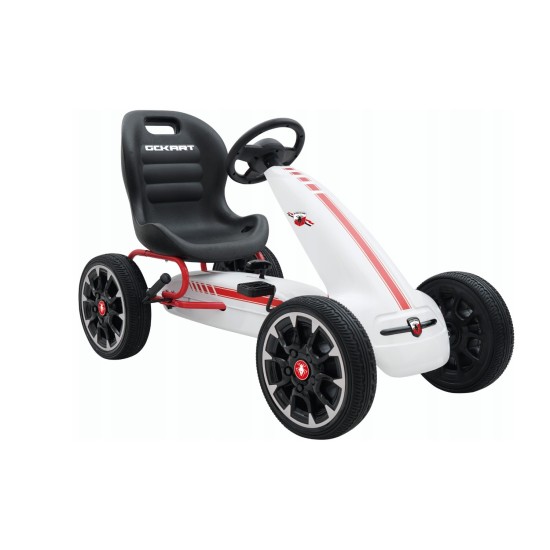 Minamas kartingas Hecht Abarth, baltas