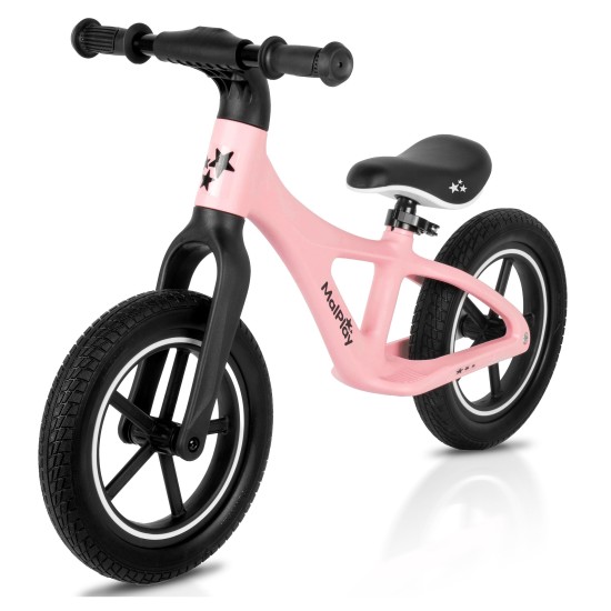 Vaikiškas balansinis dviratis Nylu Pink 12"