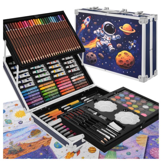 Piešimo rinkinys 144 vnt. Astronautas