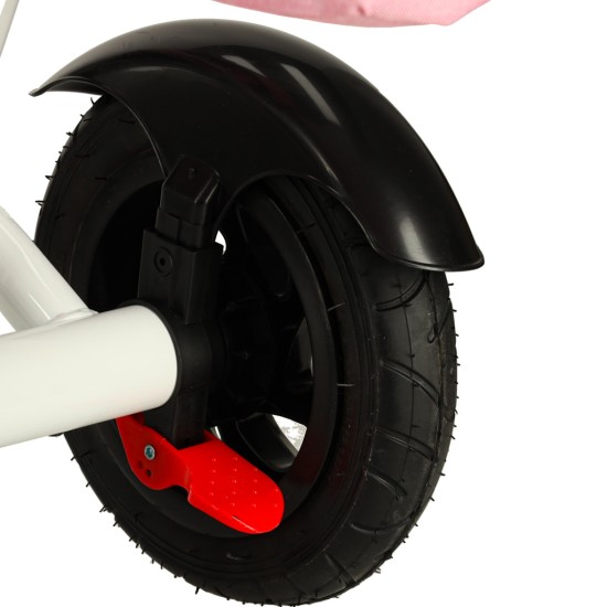 Trike Fix V3 3‑i‑1 vaikiškas triratis, rožinis