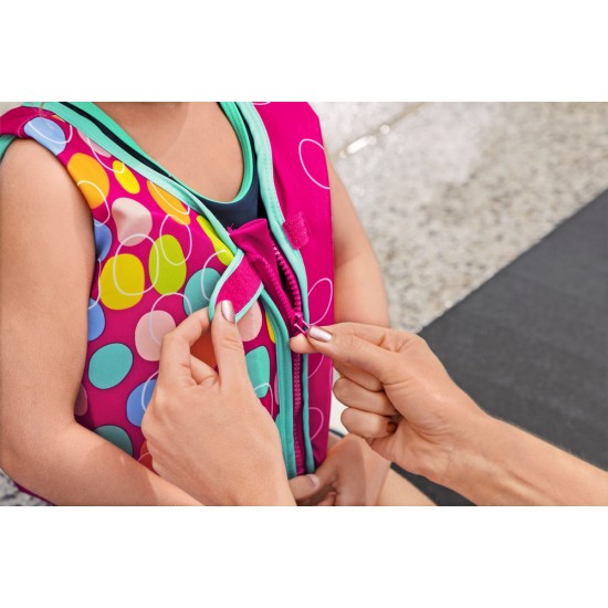 "Bestway" Plaukimo liemene "Swimming Vest" , Rose 56 cm.