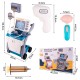 Gydytojos rinkinys su vežimėliu "Medical Cart", blue