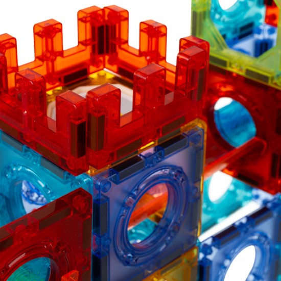 Lavinamasis Magnetinis 3D konstruktorius, 96 elementų