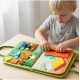 Montessori manipuliacinė lavinamoji veiklos knyga - lagaminas