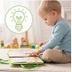 Montessori manipuliacinė lavinamoji veiklos knyga - lagaminas