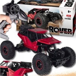 Radijo bangomis valdomas bagis Rover Off-Road 4x4, 1:16