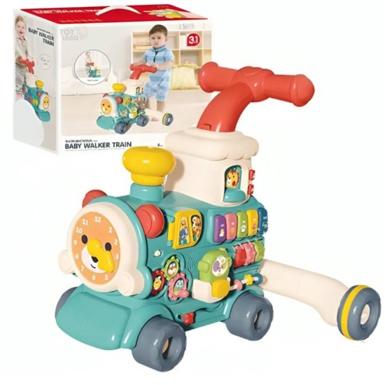 Daugiafunkcinis stumdukas kūdikiams Montessori 3in1. Blue