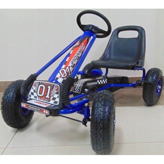 Sportinis minamas kartingas Gokart AIR, mėlynas