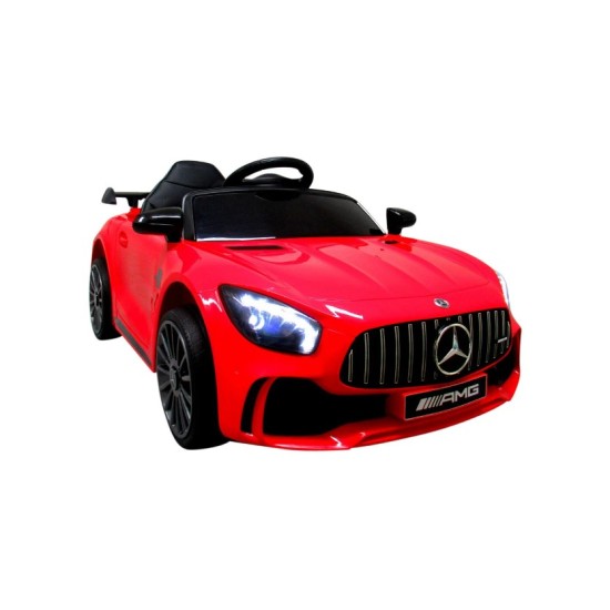 Vienvietis elektromobilis vaikams Mercedes AMG GT R, raudonas