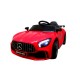 Vienvietis elektromobilis vaikams Mercedes AMG GT R, raudonas