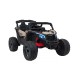 Vienvietis vaikiškas elektromobilis Can-Am Maverick ATV, 800w, 4x4, juodas