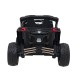 Vienvietis vaikiškas elektromobilis Can-Am Maverick ATV, 800w, 4x4, juodas