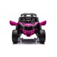 Vienvietis vaikiškas elektromobilis Can-Am Maverick ATV, – 24V, 4 varikliai, 800W rožinis