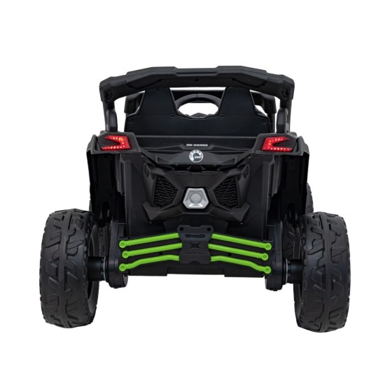 Vienvietis vaikiškas elektromobilis Can-Am Maverick ATV, 800w, 4x4, žalias